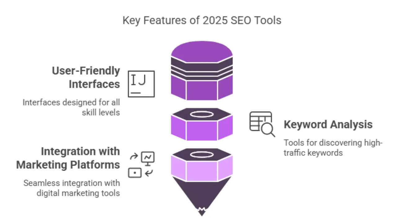key features of 2025 SEO Tools
